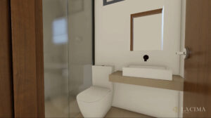 Planta baja - Baño - Modelo Ónix